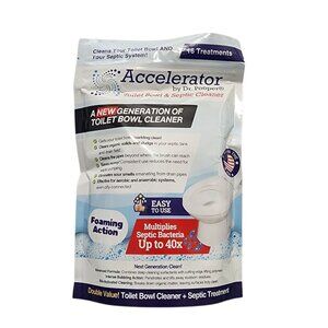 Accelerator by Dr. Pooper® Toilet Bowl & Septic Cleaner 16 Treatments‎